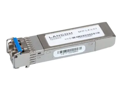 LANCOM SFP-LX-LC1 - SFP (Mini-GBIC)-Transceiver-Modul - 1GbE - 1000Base-LX - LC Single-Modus - bis zu 10 km - 1310 nm (Packung mit 10)