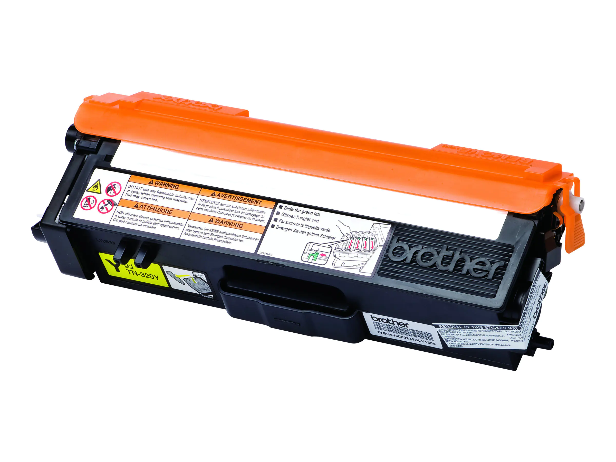 Brother TN320Y - Gelb - Original - Tonerpatrone - für Brother DCP-9055, DCP-9270, HL-4140, HL-4150, HL-4570, MFC-9460, MFC-9465, MFC-9970