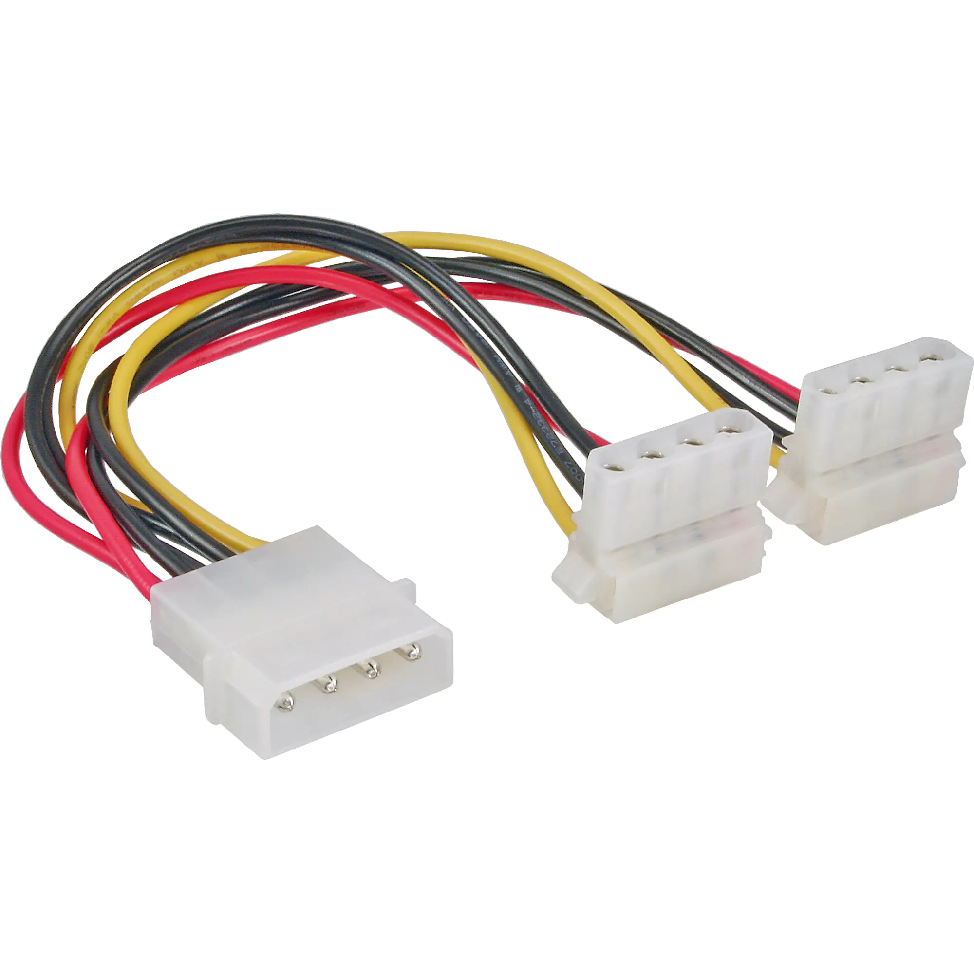 InLine - Netz-Splitter - interne Stromversorgung, 4-polig (W) zu interne Stromversorgung, 4-polig (M) - 20 cm