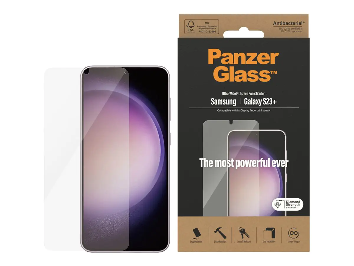 PanzerGlass Bildschirmschutz für Handy - Glas