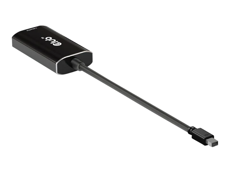 Club 3D CAC-1186 - Adapterkabel - Mini DisplayPort männlich zu HDMI weiblich - 15 cm - aktiv, unidirektional, Support von 8K 30 Hz, unterstützt 4K 120 Hz (3840 x 2160) - für P/N: CAC-1085