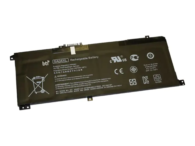 BTI - Laptop-Batterie - Lithium-Polymer - 4 Zellen - 3470 mAh - 53 Wh - für HP ENVY x360 Laptop