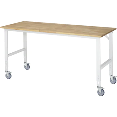 RAU Arbeitstisch Tom 2.000 x 910-1.230 x 800 mm (B x H x T)
