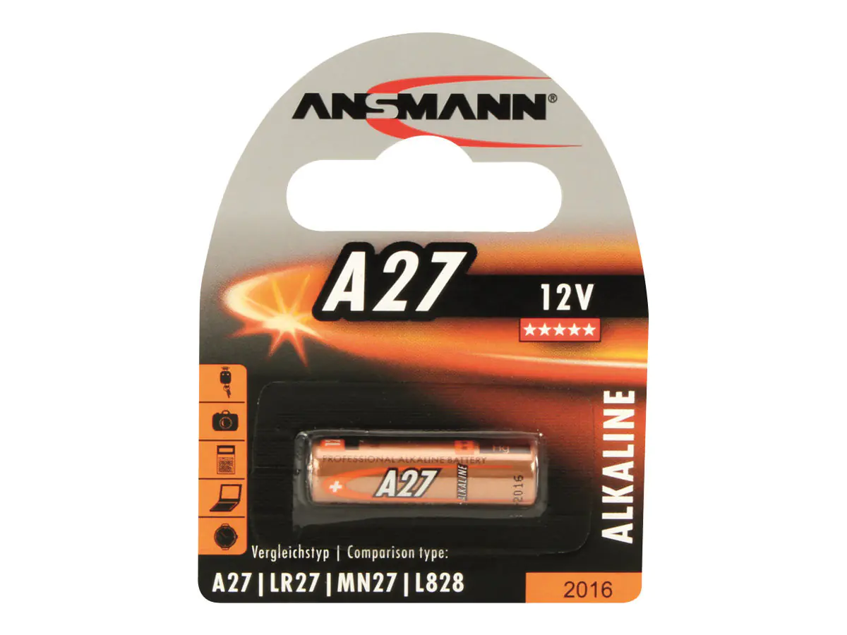 ANSMANN A27 - Batterie 27A - Alkalisch