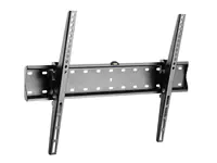 equip - Halterung - für Curved Panel/Flat Panel - Neigen - stainless steel - Schwarz (37"-75") - Wandmontage