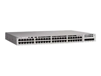 Cisco Catalyst 9200L - Network Advantage - Switch - L3 - managed - 12 x 100/1000/2.5G/5G/10GBase-T + 36 x 10/100/1000 (PoE+) + 4 x 10 Gigabit Ethernet - an Rack montierbar - PoE+ (740 W)