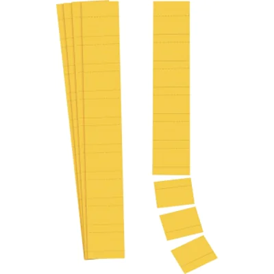 Ultradex Einsteckkarte 140602 60x32mm gelb 90 St./Pack.