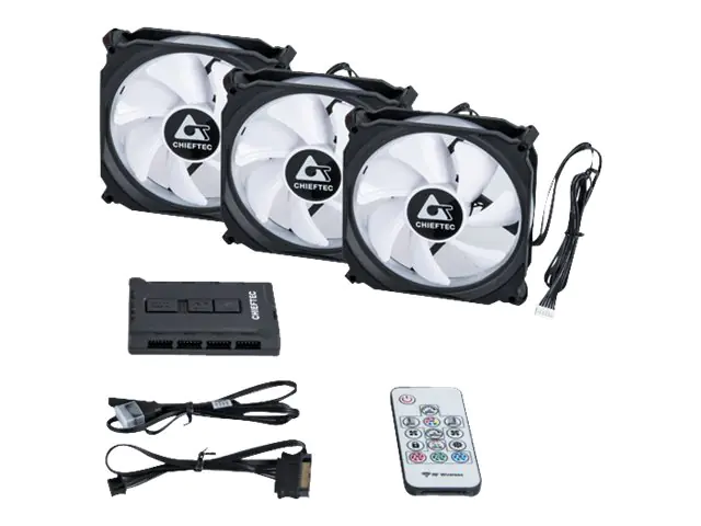 Chieftec CF-3012-RGB - System Schrank-Gebläseset - 120 mm