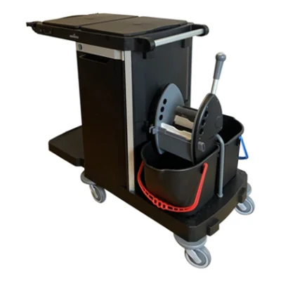 GREENSPEED Reinigungswagen C-Shuttle 250 DB schwarz/grau