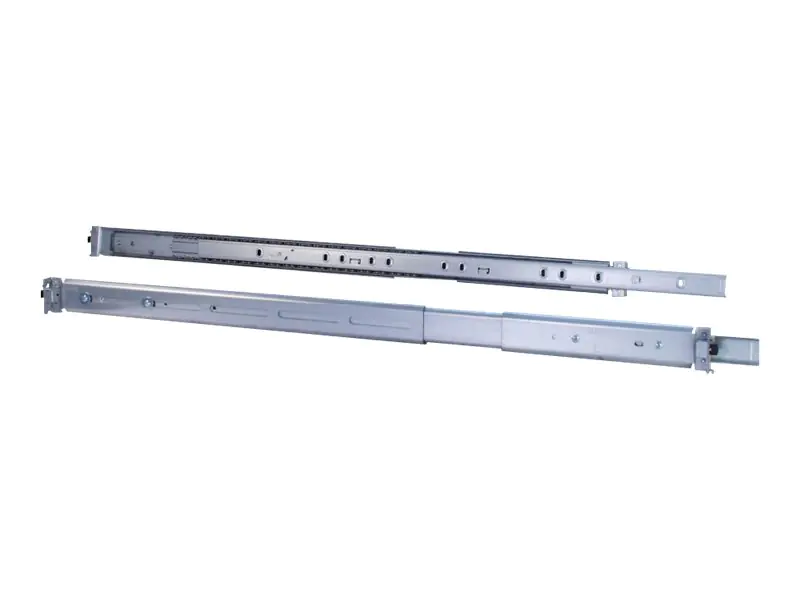 Inter-Tech - Teleskopische Gleiter für Rack - Grau - 1U - 48.3 cm (19")