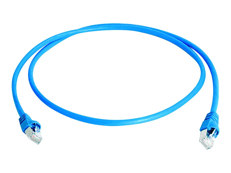 Telegärtner MP8 FS 600 - Patch-Kabel - RJ-45 (M) zu RJ-45 (M) - 7.5 m - SFTP - CAT 7 - Blau
