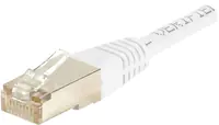 exertis Connect - Patch-Kabel - RJ-45 (M) zu RJ-45 (M) - 1.5 m - S/FTP - CAT 6 - geschirmt - weiß