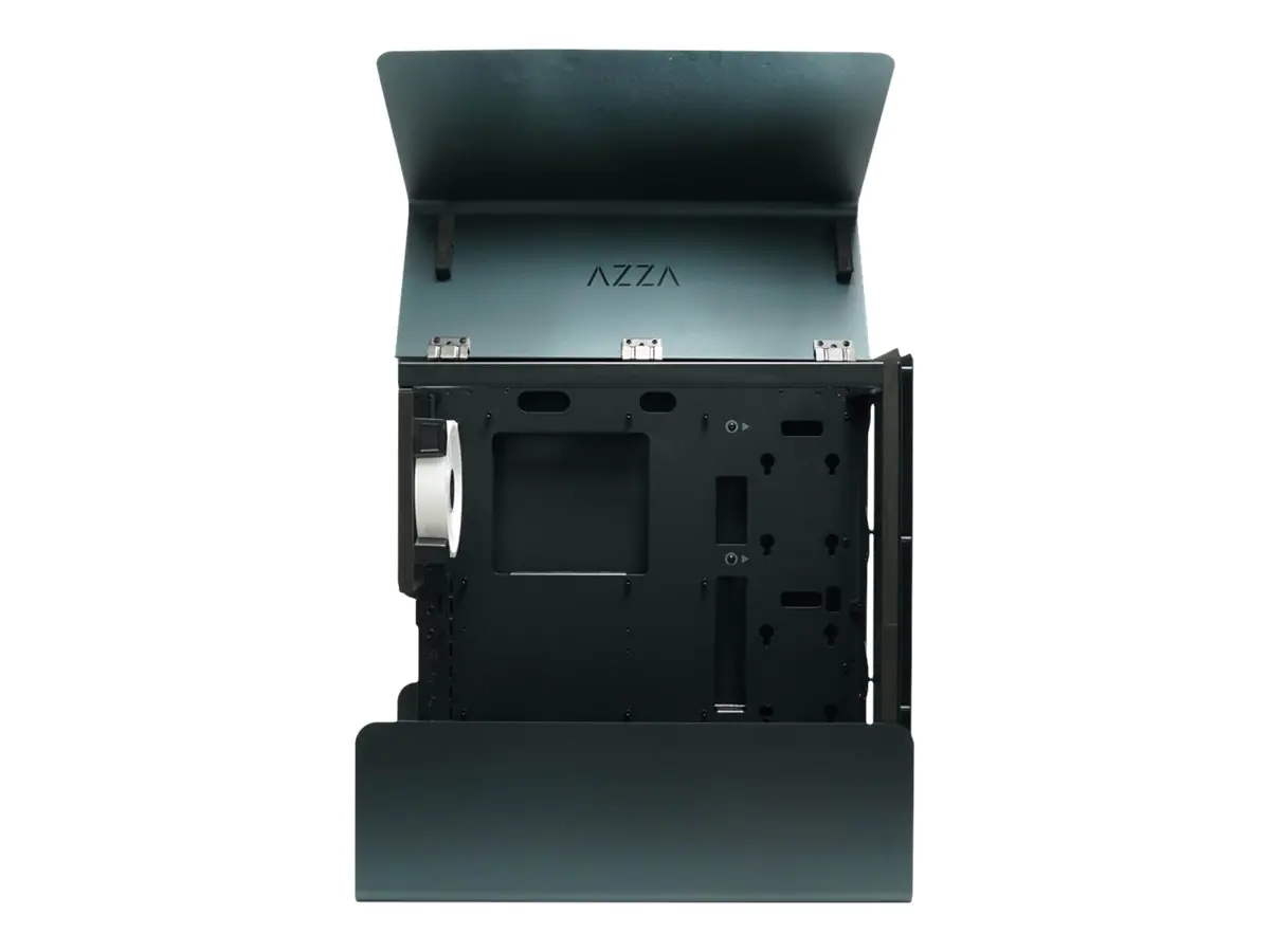 AZZA Cast - Mid tower - ATX - keine Spannungsversorgung (ATX) - Schwarz - USB/Audio