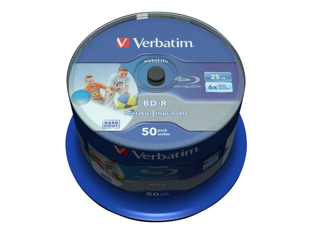 Verbatim DataLife - 50 x BD-R - 25 GB 6x - mit 43812