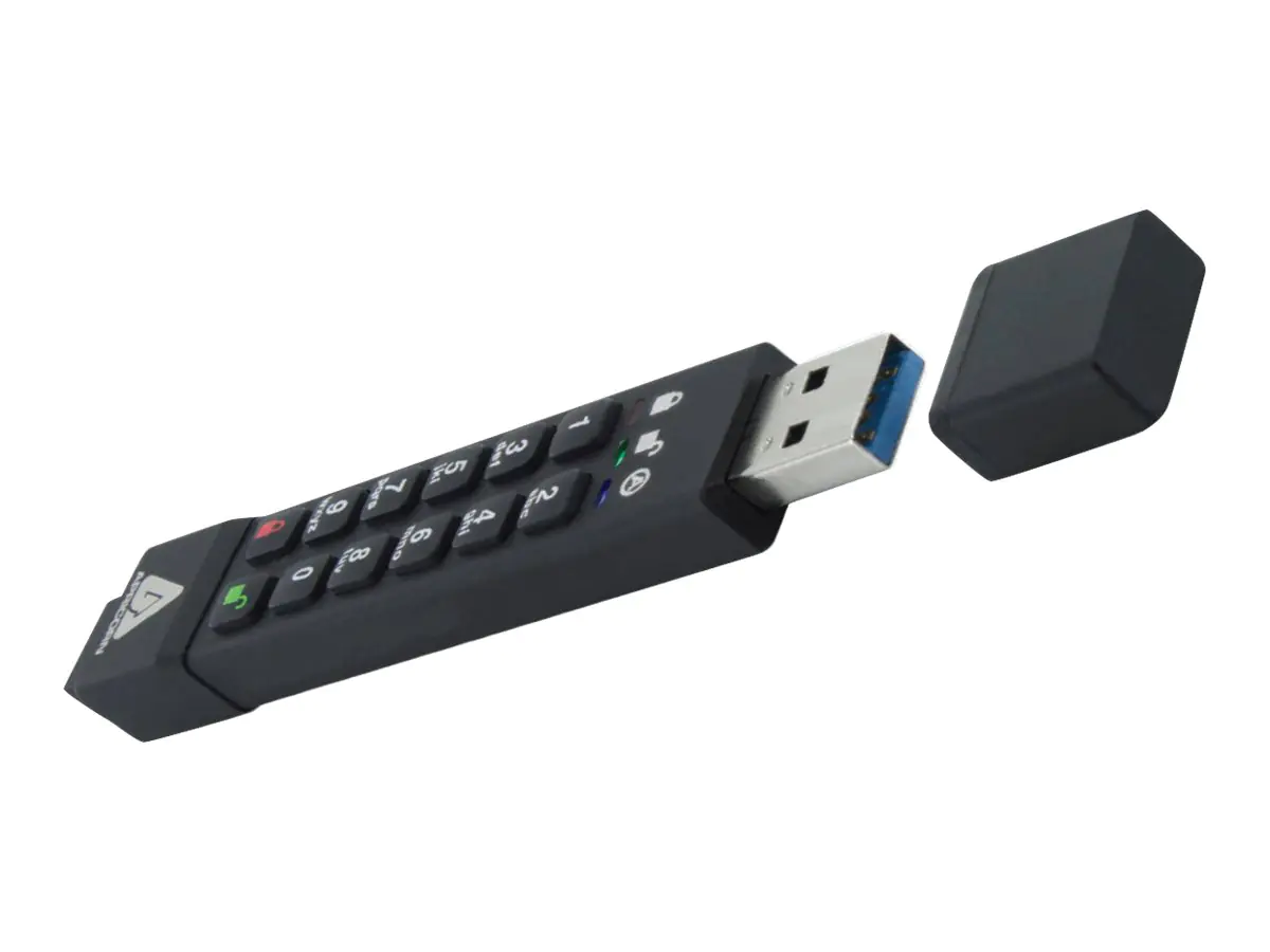 Apricorn Aegis Secure Key 3z - USB-Flash-Laufwerk - verschlüsselt - 16 GB - USB 3.0 - FIPS 140-2 Level 3