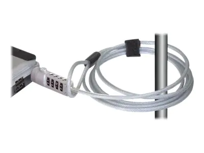 Navilock - Sicherheitskabelschloss - Silber - 1.8 m