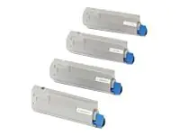 OKI Gelb - original - Tonerpatrone - für C5800dn 43324421