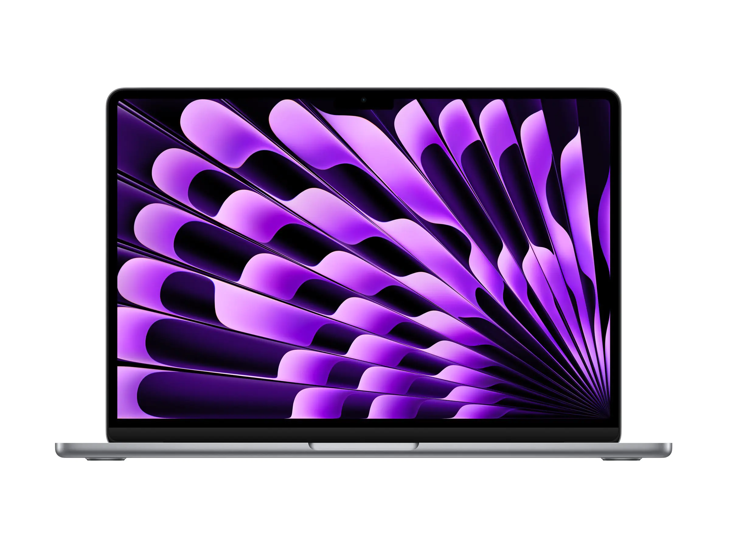 Apple MacBook Air - M3 - M3 8-core GPU - 16 GB RAM - 256 GB SSD - 34.46 cm (13.6") IPS 2560 x 1664 (WQXGA) - Wi-Fi 6E, Bluetooth - Space-grau - kbd: Deutsch