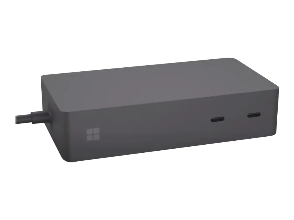 Microsoft Surface Dock 2 - Dockingstation - Surface Connect - 2 x USB-C - 1GbE - 199 Watt - kommerziell - EMEA - für Microsoft Surface Book 2, Book 3, Go, Go 2, Go 3, Laptop, Laptop 2, Laptop 3, Laptop 4, Laptop 5, Laptop Go, Laptop Go 2, Laptop Studio, P