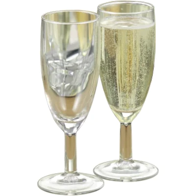 Esmeyer® Sektglas FIVESTAR Mehrweg 150ml Glas transparent 12 St./Pack.