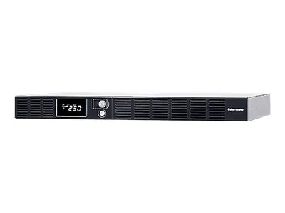CyberPower Office Rackmount Series OR600ERM1U - USV (Rack - einbaufähig) - Wechselstrom 230 V - 360 Watt - 600 VA - 1-phasig - Ethernet, RS-232, USB - Ausgangsanschlüsse: 6 - 1U - Silber