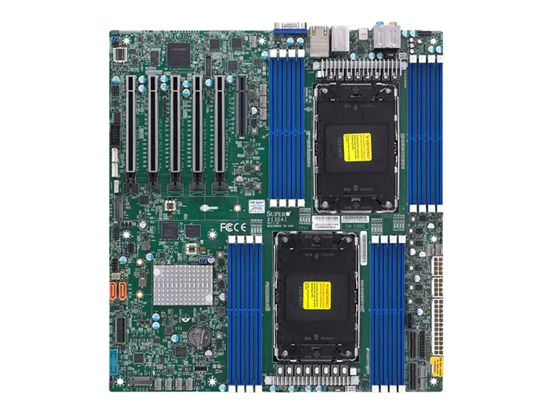 Supermicro X13DAI-T - Motherboard - E-ATX - LGA4677 Socket-E - 2 Unterstützte CPUs - Intel C74