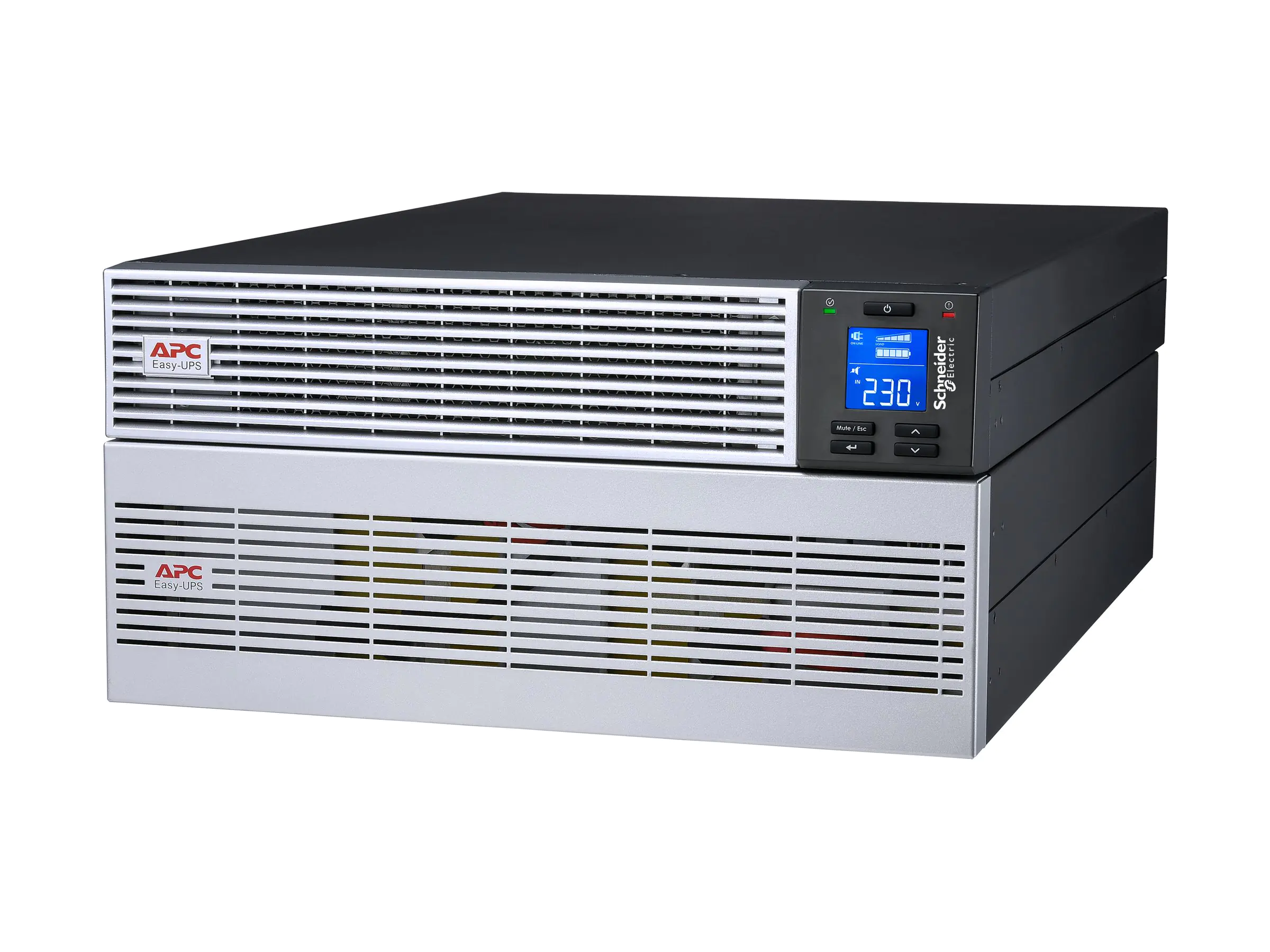 APC Easy UPS On-Line - USV (in Rack montierbar /extern) - verlängerte Laufzeit, festverdrahtete