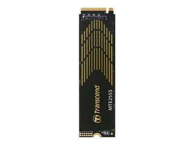 Transcend MTE255S - SSD - 2 TB - intern - M.2 2280 (einseitig) (M.2 2280 (einseitig)) - PCIe 4.0 x4 (NVMe) - integrierter Kühlkörper