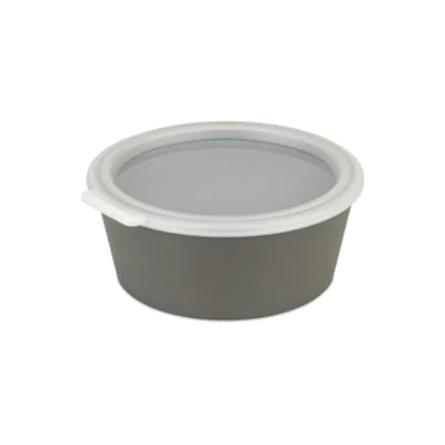 Koziol Schale MOVE BOWL Mehrweg 18,8 x 8 x 19,6 cm (B x H x T) 1.300ml TPE Kunststoff nature ash grey