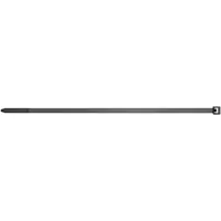 fischer 37573, Kabelbinder mit paralleler Einführung, Nylon, Schwarz, -10 - 85 °C, 200 mm, 3,6 mm 037573