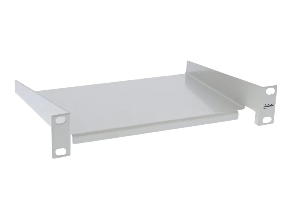 InLine - Rack - Regal - Grau, RAL 7035 - 1U - 25.4 cm (10")