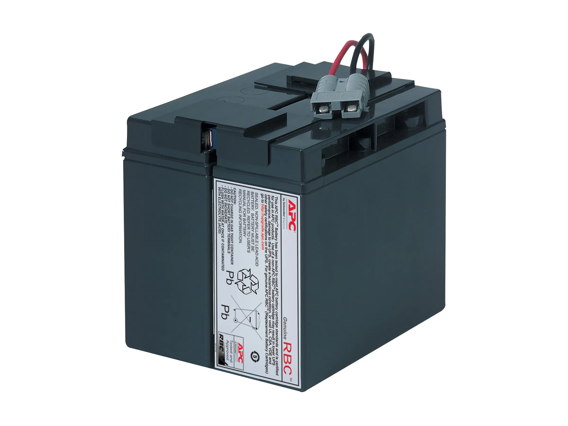 APC Replacement Battery Cartridge #148 - USV-Akku - 1 x Batterie - Bleisäure - Schwarz - für P/N: SMC2000I, SMC2000I-2U