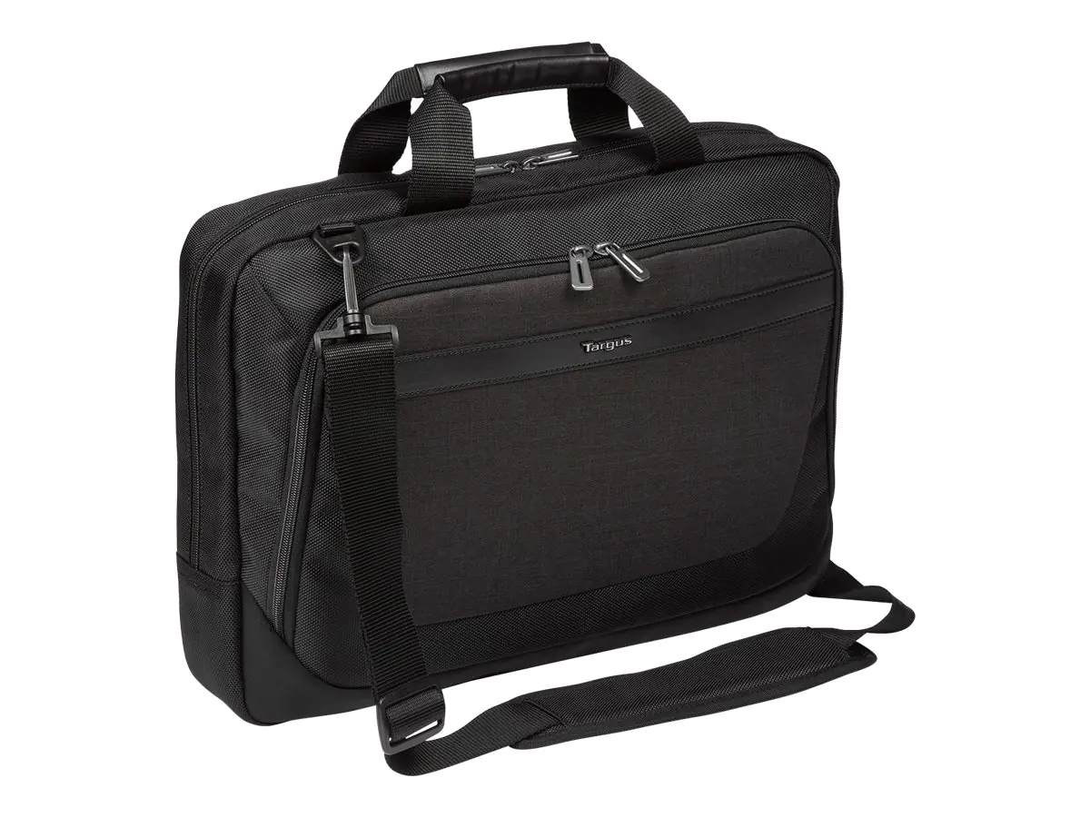 Targus CitySmart Slimline Topload - Notebook-Tasche - 39.6 cm - 14" - 15.6" - Grau, Schwarz