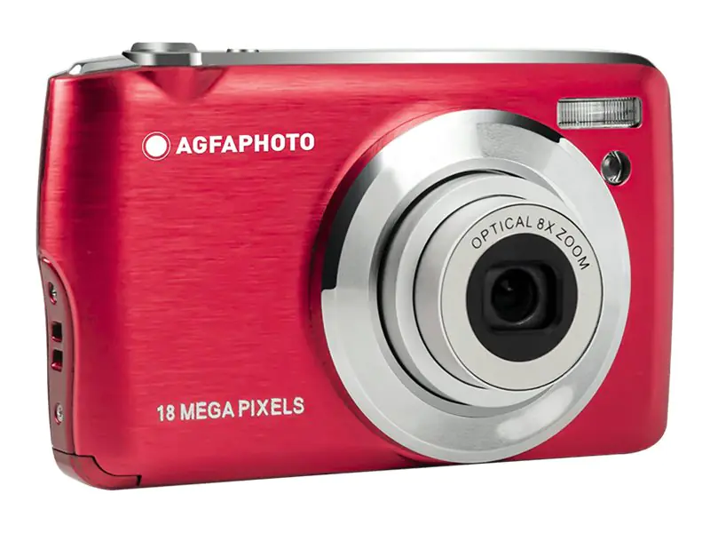 AgfaPhoto Realishot DC8200 - Digitalkamera - Kompaktkamera - 8.0 MPix / 18.0 MP (interpoliert) DC8200RD