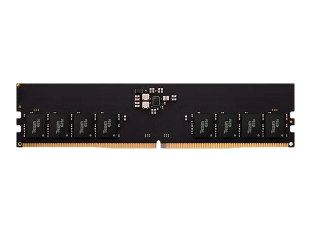 Team Elite - DDR5 - Modul - 16 GB - DIMM 288-PIN - 6000 MHz / PC5-48000 - CL48 - 1.1 V - ungepuffert - on-die ECC - Schwarz