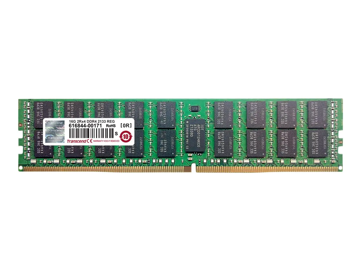Transcend DDR4 - Modul - 16 GB - DIMM 288-PIN TS2GHR72V1B
