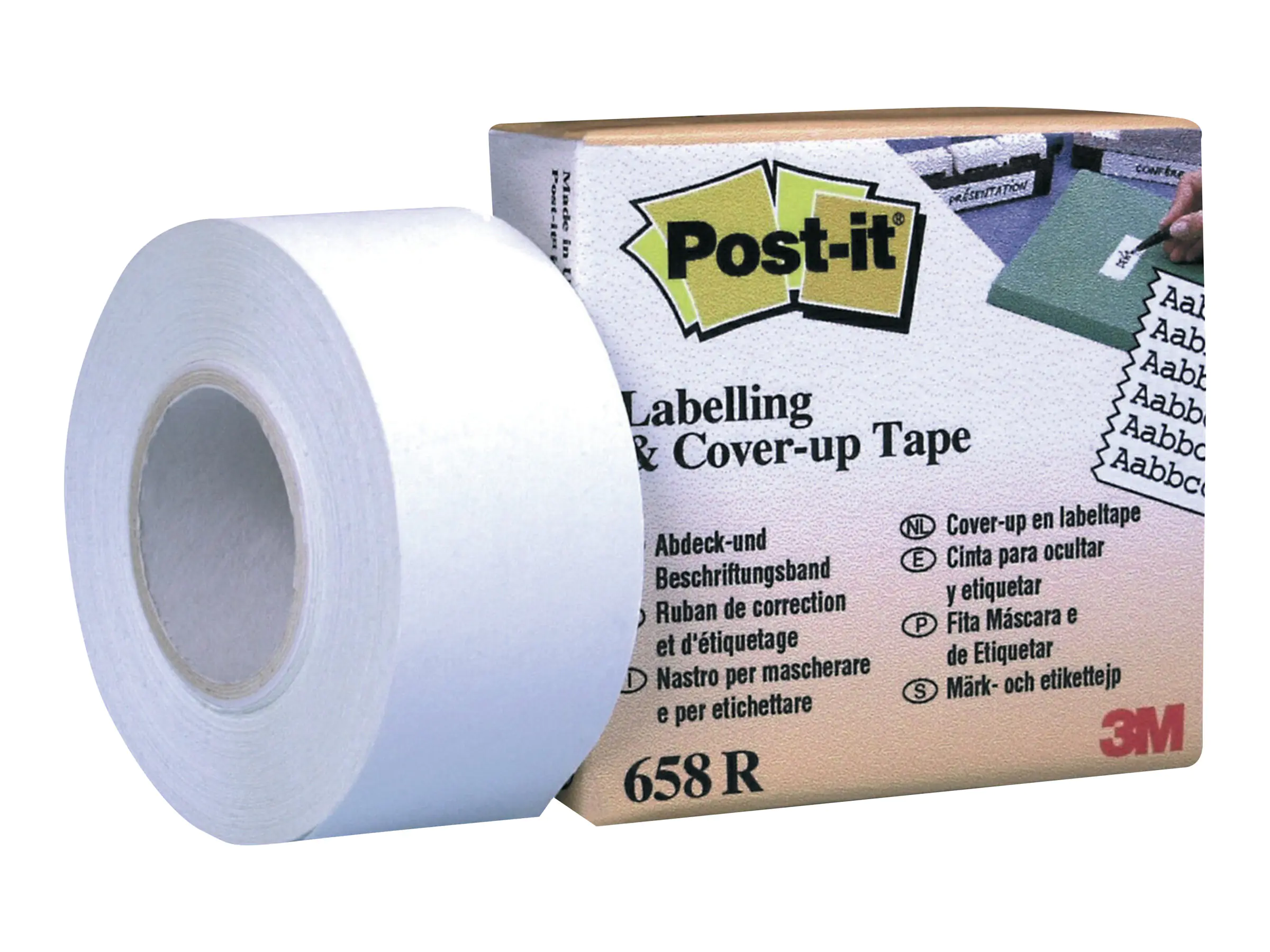 3M Post-it 658R - Maskierungsband - 25.4 mm x 17.7