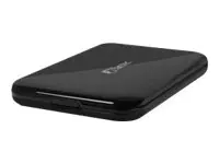FANTEC ALU-25U3 - Speichergehäuse mit Datenanzeige, Netzanzeige - 2.5" (6.4 cm) - SATA 1.5Gb/s - USB 3.0 - Schwarz