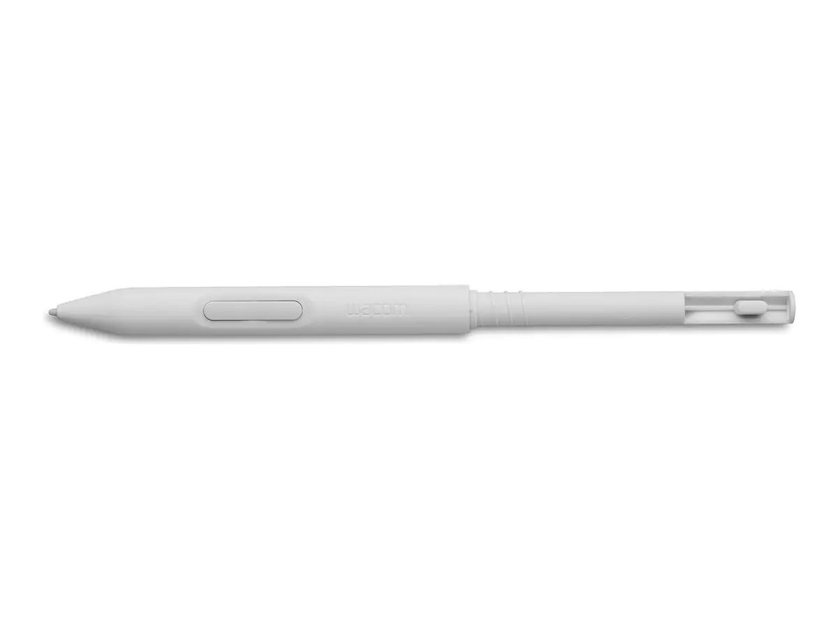 Wacom Digitalstiftgriff - Vorderseite - weiß