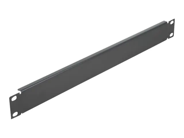 Delock Rack-Blindabdeckungsplatte - Schwarz - 1U - 48.3 cm (19") 66289