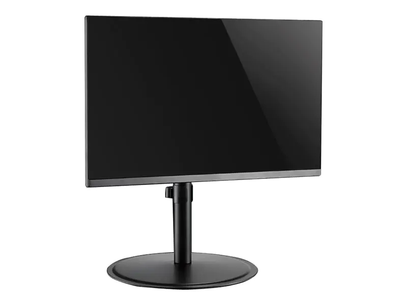 LogiLink - Aufstellung - neigbar - für Monitor / Curved-Monitor - Stahl, Kunststoff - Schwarz - Bildschirmgröße: 43.2-81.3 cm (17"-32") - Schreibtisch