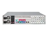 Supermicro SC216 BAC-R920LPB - Rack-Montage 2U - enhanced E-ATX - SATA/SAS - Hot-Swap 920 Watt - Schwarz