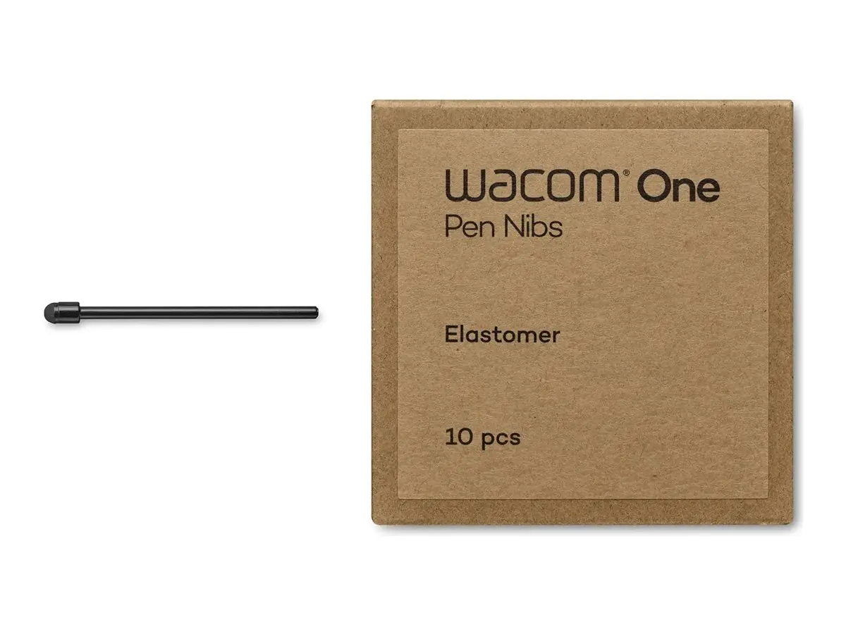 Wacom Digitale Stiftspitze - Elastomer - Schwarz (Packung mit 10)
