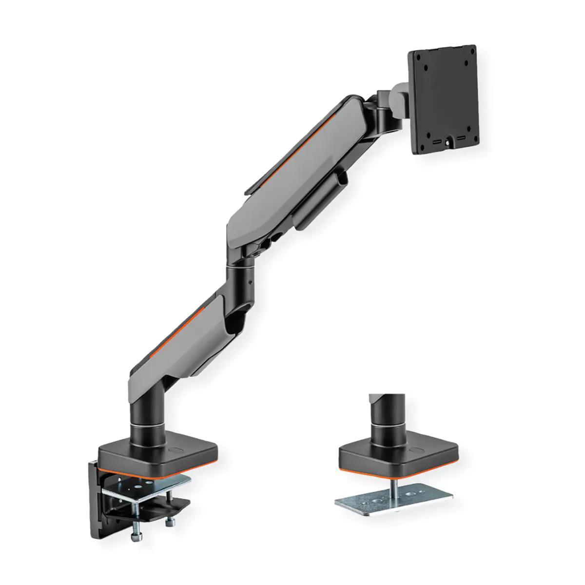 ROLINE Gaming-LCD-Arm Tischbefestigung Gasfeder