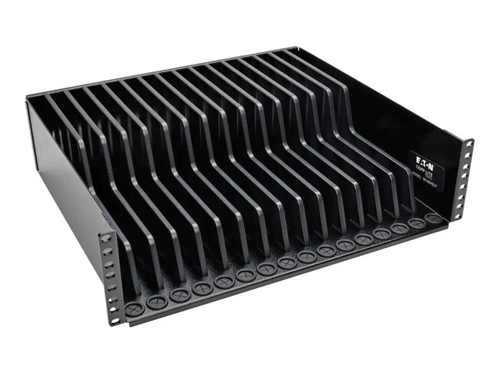 Tripp Eaton Tripp Lite Series 3U Rack Mount Tablet/iPad/Laptop Chrombook Storage Shelf -