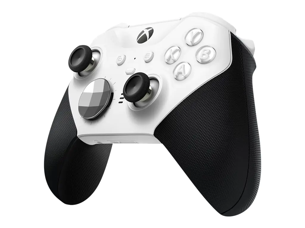 Microsoft Xbox Elite Wireless Controller Series 2 - Core - Game Pad - kabellos - Bluetooth - weiß - für PC, Microsoft Xbox Series S, Microsoft Xbox Series X, Microsoft Xbox One, Android, iOS
