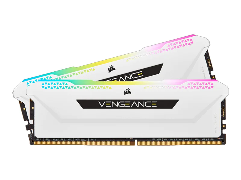CORSAIR Vengeance RGB PRO SL - DDR4 - Kit - 32 GB: 2 x 16 GB - DIMM 288-PIN - 3600 MHz / PC4-28800 - CL18 - 1.35 V - ungepuffert - non-ECC - weiß