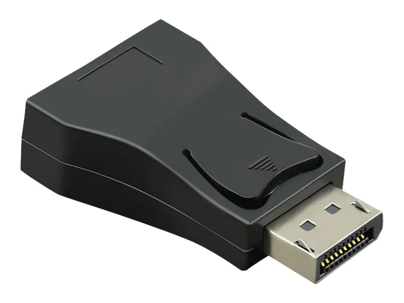 VALUE - Videoadapter - DisplayPort (M) zu HD-15 (VGA) (W) - 1080p-Unterstützung, 2K Unterstützung, aktiv - Schwarz