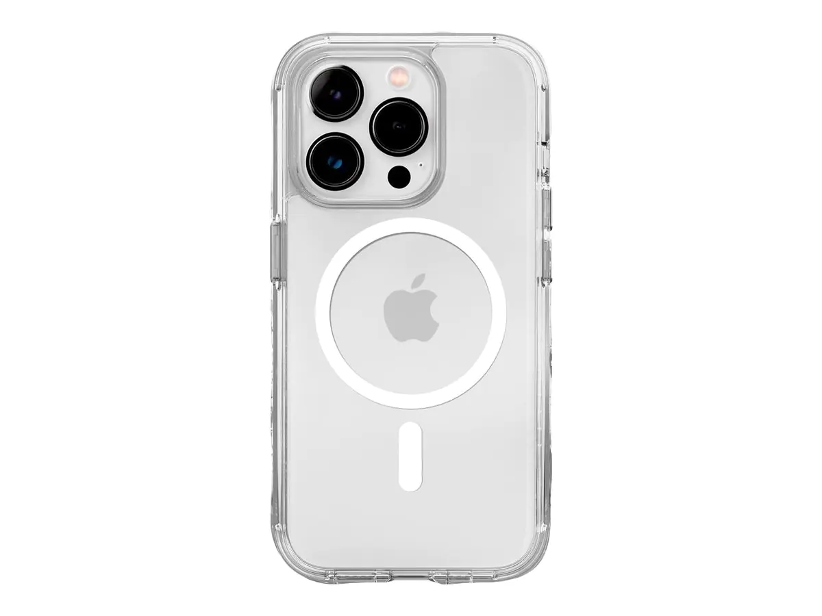 Laut Crystal MATTER-X - Hintere Abdeckung für Mobiltelefon - kompatibel mit MagSafe - Polycarbonat, Magnet, Thermoplastisches Polyurethan (TPU) - Kristall - für Apple iPhone 15 Pro Max