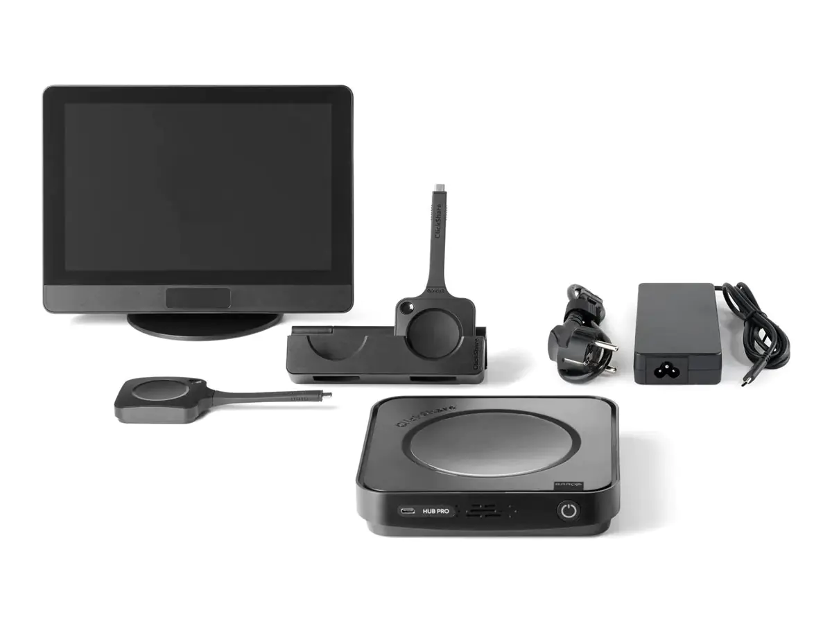 BARCO ClickShare Hub Pro - Modulares Videokonferenzraumsystem R9461810EU